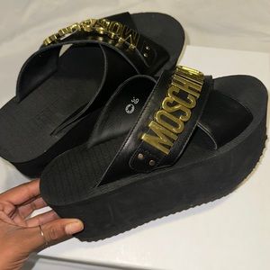 Moschino platforms